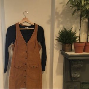 Corduroy dress!